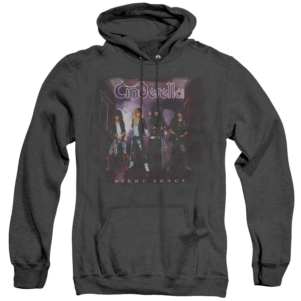 Cinderella Night Songs Heather Mens Hoodie Black