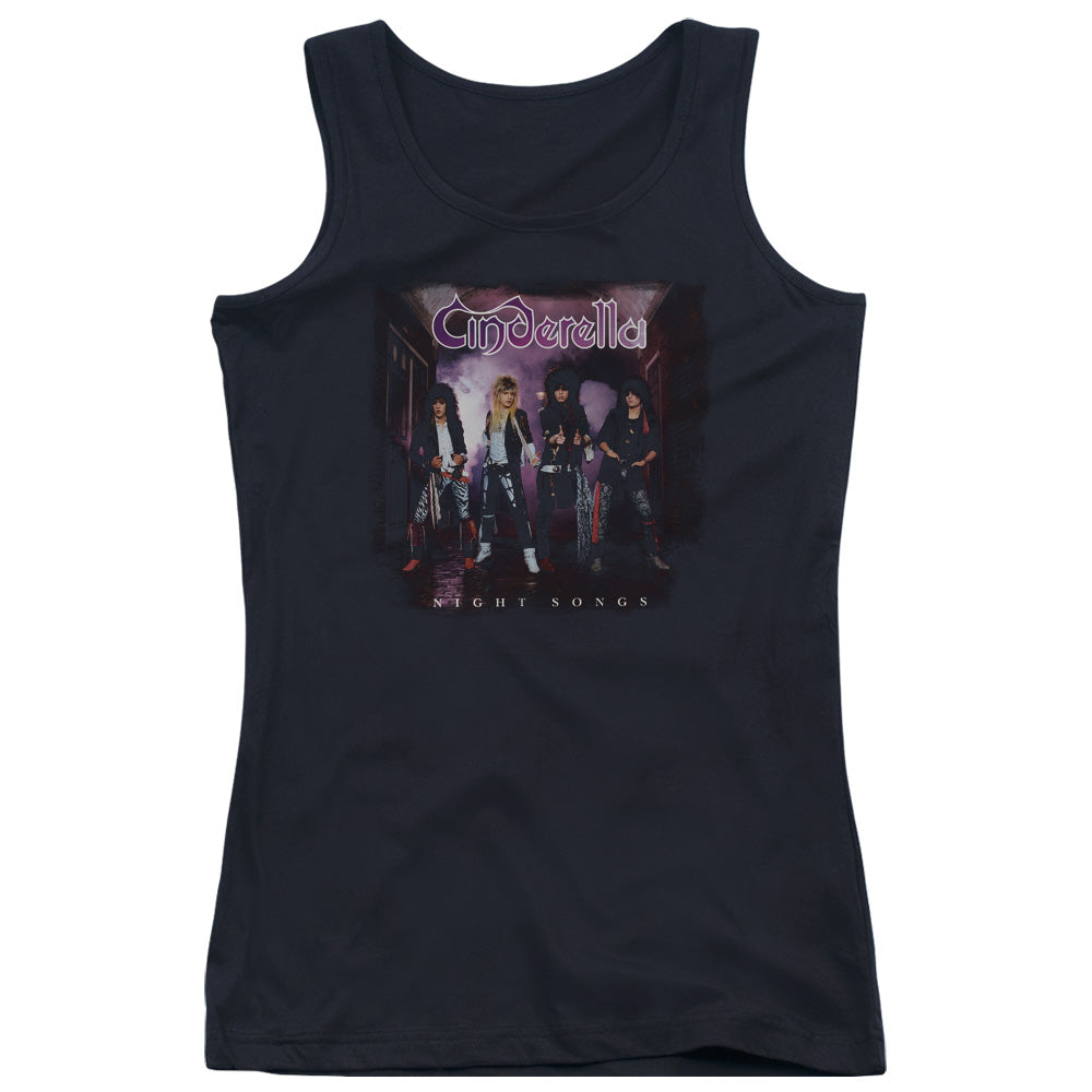 Cinderella Night Songs Womens Tank Top Shirt Black