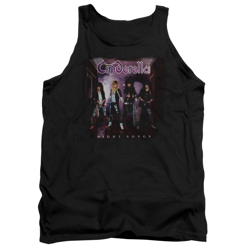 Cinderella Night Songs Mens Tank Top Shirt Black