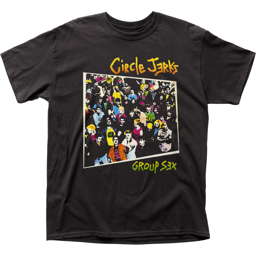 Circle Jerks Group Sex Mens T Shirt Black