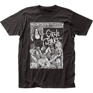 Circle Jerks Bad Religion Mens T Shirt Black