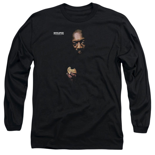 Isaac Hayes Chocolate Chip Mens Long Sleeve Shirt Black