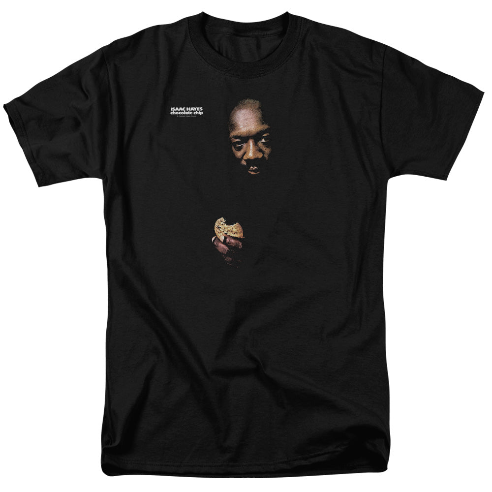 Isaac Hayes Chocolate Chip Mens T Shirt Black