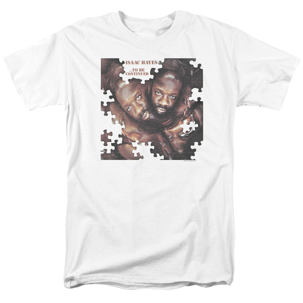 Isaac Hayes To Be Continued Mens T Shirt White