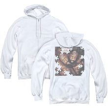 Load image into Gallery viewer, Isaac Hayes To Be Continued Back Print Zipper Mens Hoodie White