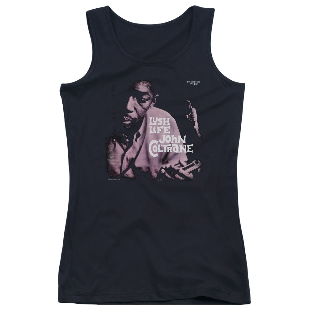 John Coltrane Lush Life Womens Tank Top Shirt Black