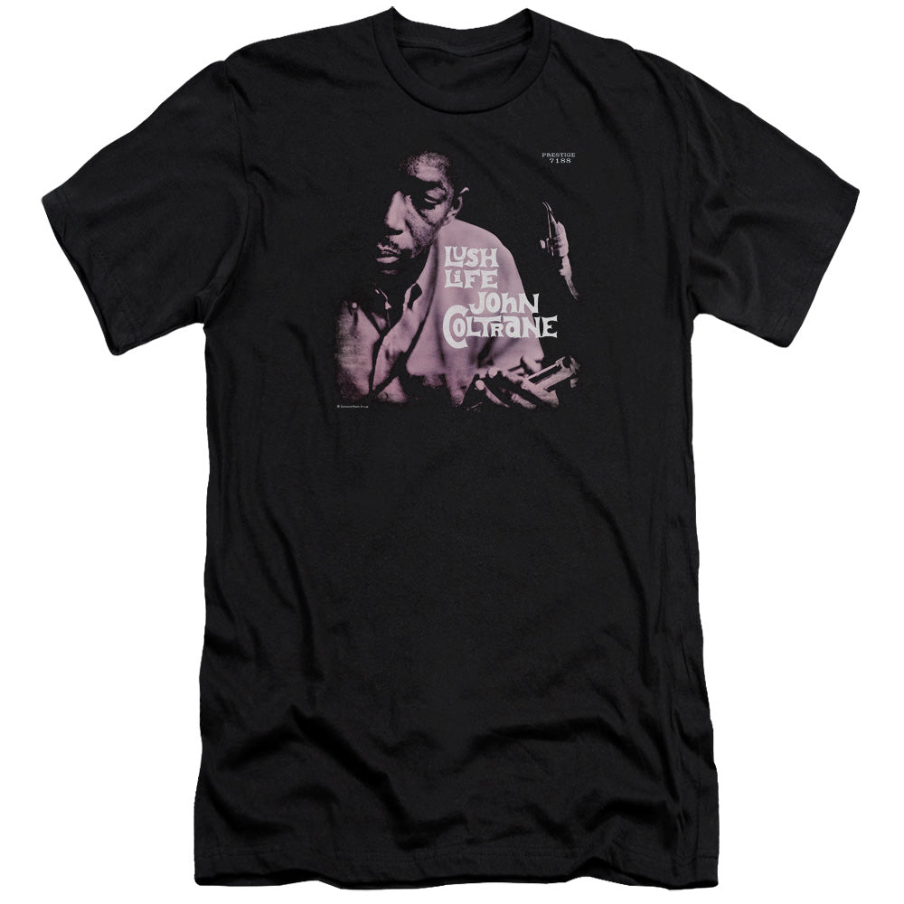 John Coltrane Lush Life Premium Bella Canvas Slim Fit Mens T Shirt Black