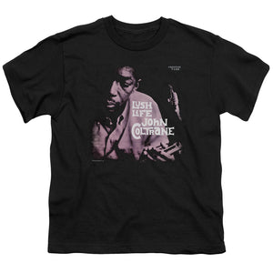John Coltrane Lush Life Kids Youth T Shirt Black
