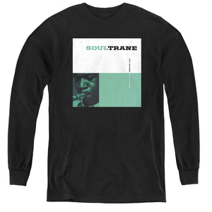John Coltrane Soultrane Long Sleeve Kids Youth T Shirt Black