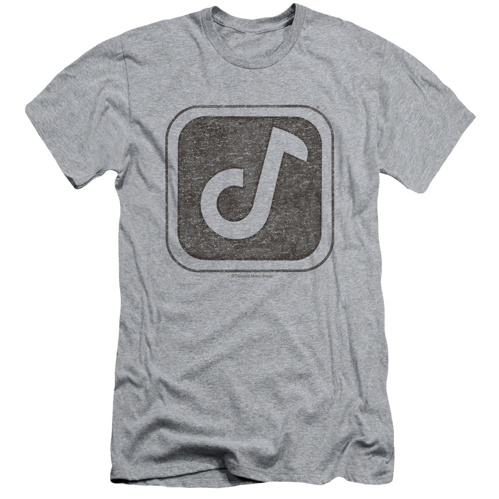 Concord Music Concord Symbol Slim Fit Mens T Shirt Athletic Heather