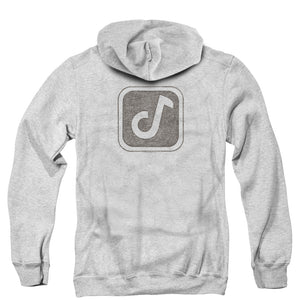 Concord Music Concord Symbol Back Print Zipper Mens Hoodie Athletic Heather