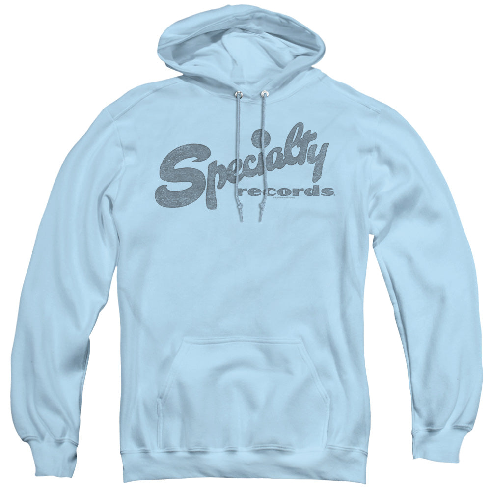 Specialty Records Mens Hoodie Light Blue