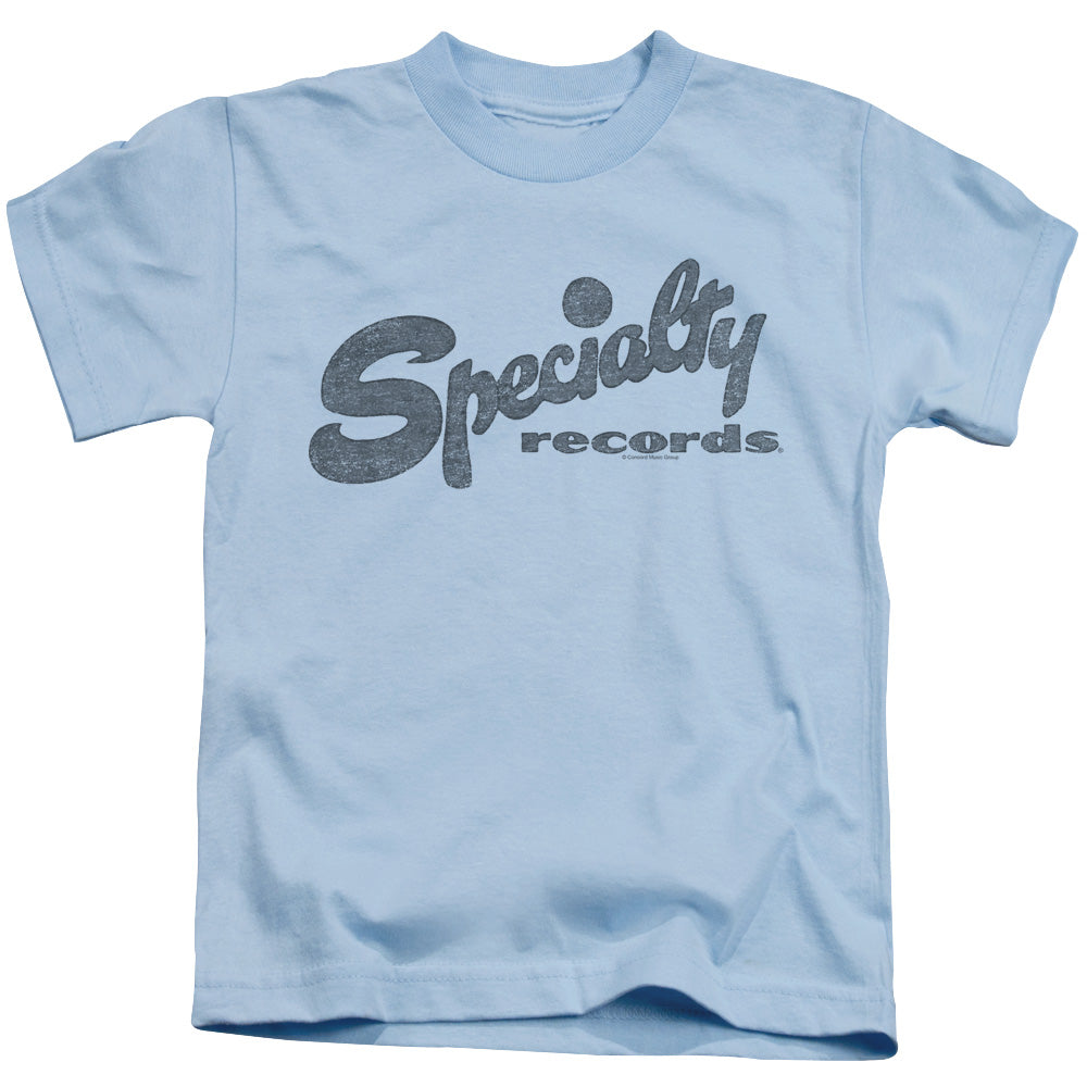 Specialty Records Juvenile Kids Youth T Shirt Light Blue