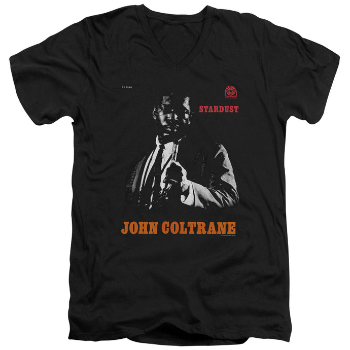 John Coltrane Coltrane Mens Slim Fit V-Neck T Shirt Black