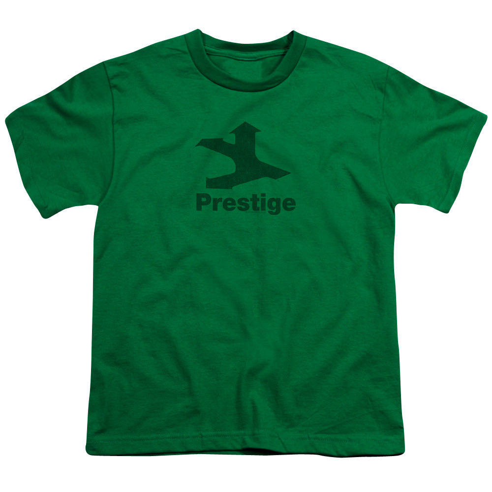 Prestige Records Prestige Logo Kids Youth T Shirt Kelly Green