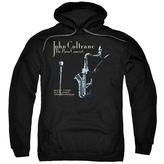 John Coltrane Paris Coltrane Mens Hoodie Black