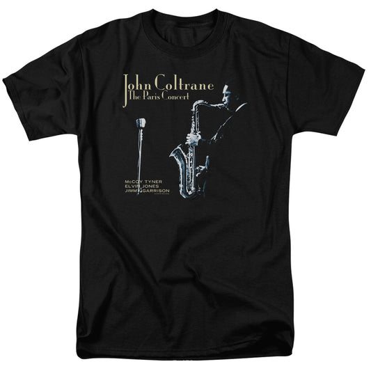 John Coltrane Paris Coltrane Mens T Shirt Black