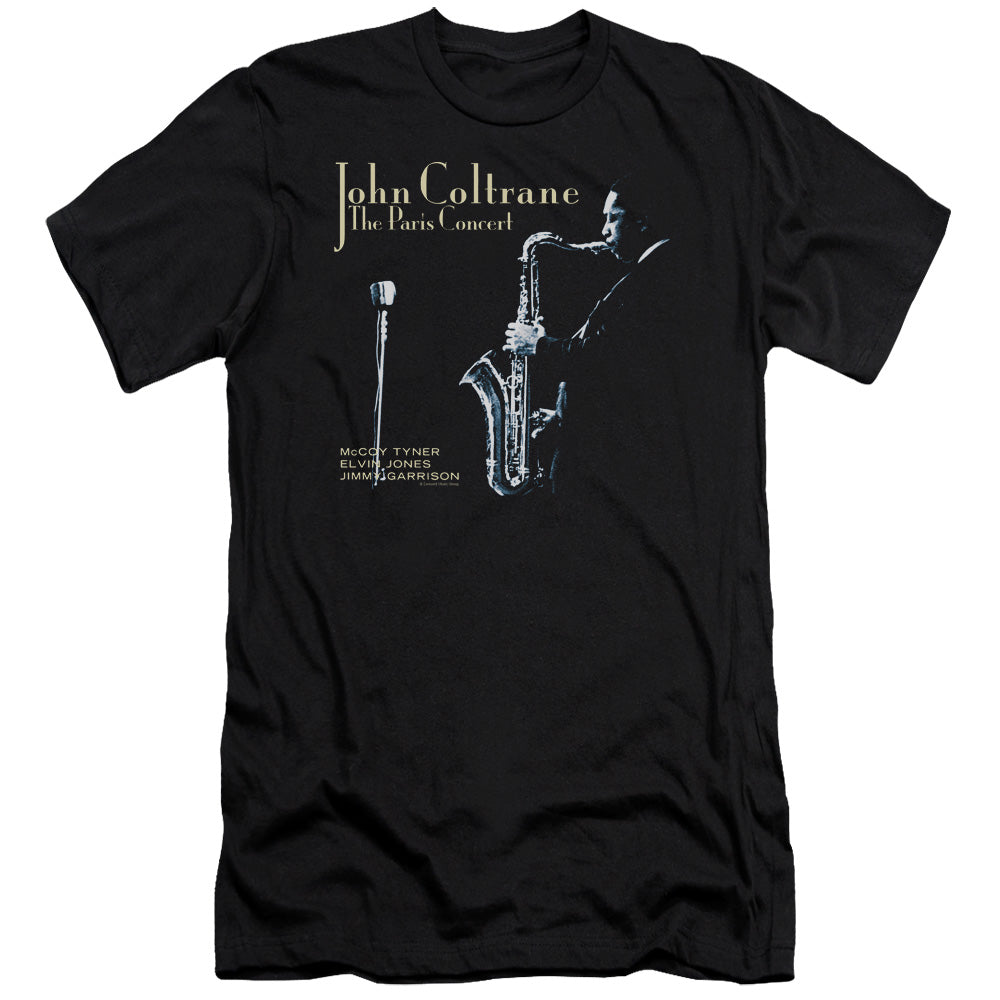 John Coltrane Paris Coltrane Slim Fit Mens T Shirt Black