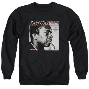 John Coltrane Smoke Break Mens Crewneck Sweatshirt Black