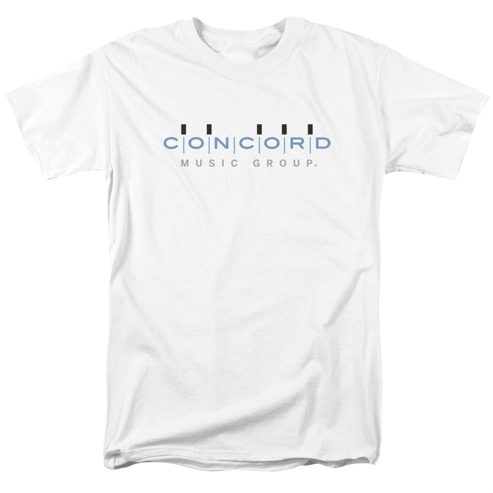 Concord Music Concord Logo Mens T Shirt White