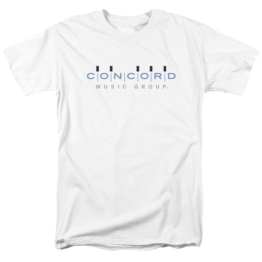 Concord Music Concord Logo Mens T Shirt White