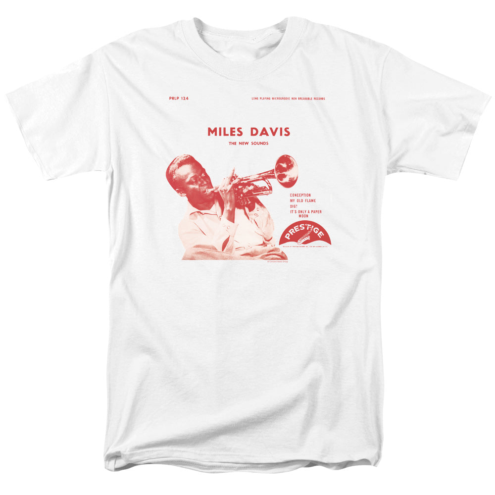 Miles Davis The New Sounds Mens T Shirt White