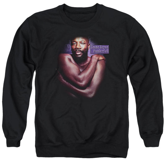 Isaac Hayes Wonderful Mens Crewneck Sweatshirt Black