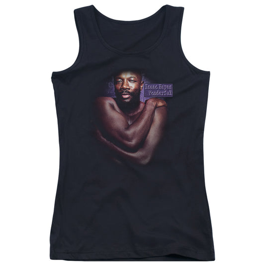 Isaac Hayes Wonderful Womens Tank Top Shirt Black