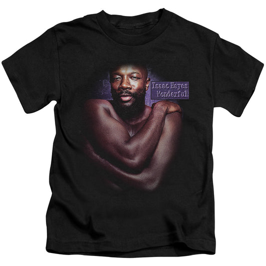 Isaac Hayes Wonderful Juvenile Kids Youth T Shirt Black