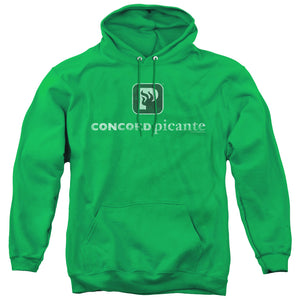 Picante Picante Distressed Mens Hoodie Kelly Green