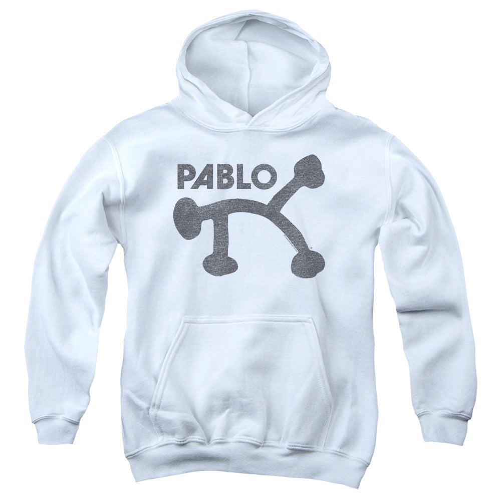Pablo Retro Pablo Kids Youth Hoodie White