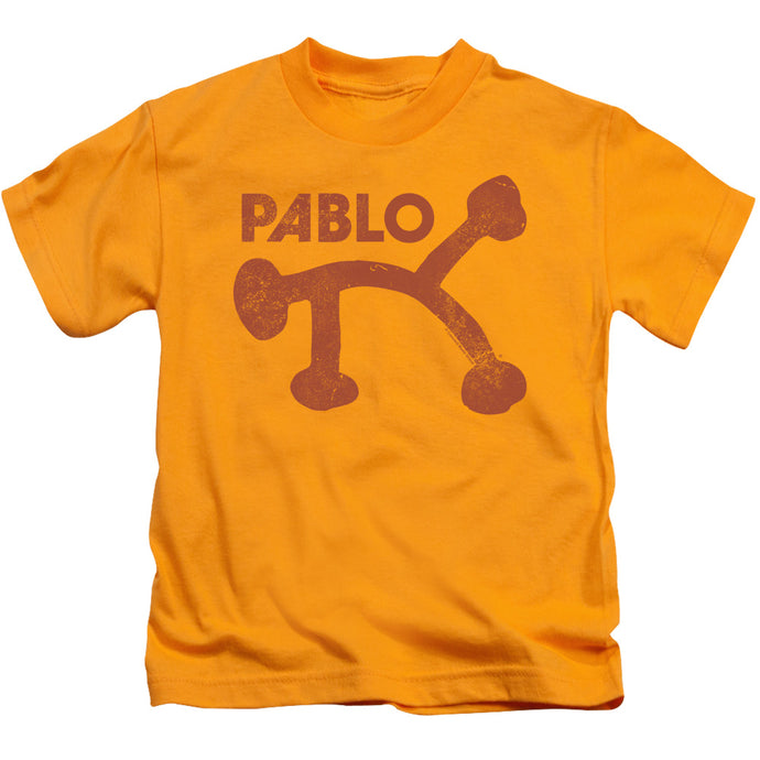 Pablo Pablo Distress Juvenile Kids Youth T Shirt Gold