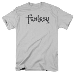 Fantasy Records Fantasy Vintage Mens T Shirt Silver