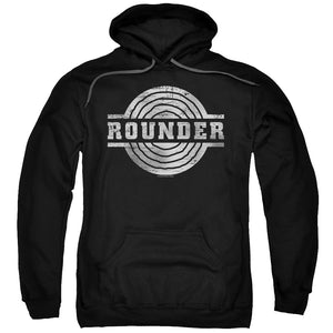 Rounder Records Rounder Retro Mens Hoodie Black