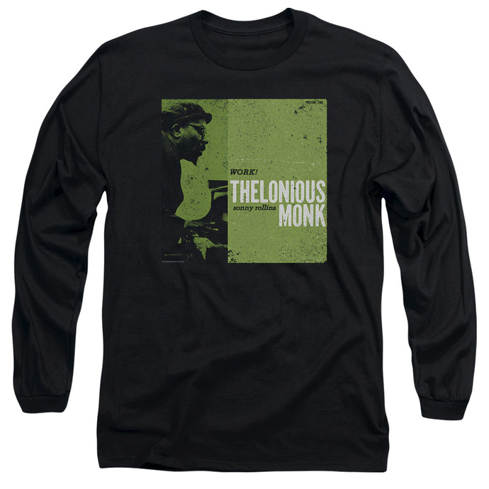 Thelonious Monk Work Mens Long Sleeve Shirt Black