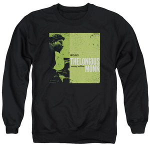 Thelonious Monk Work Mens Crewneck Sweatshirt Black