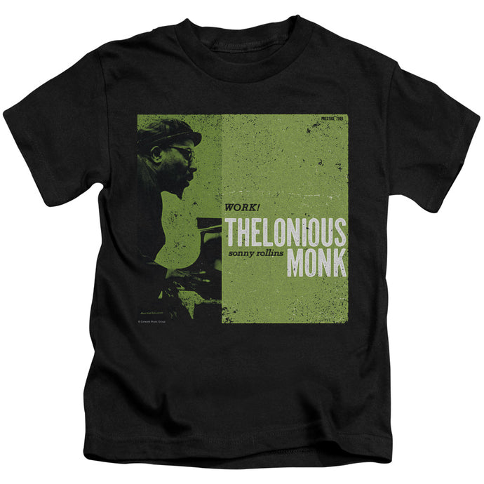 Thelonious Monk Work Juvenile Kids Youth T Shirt Black