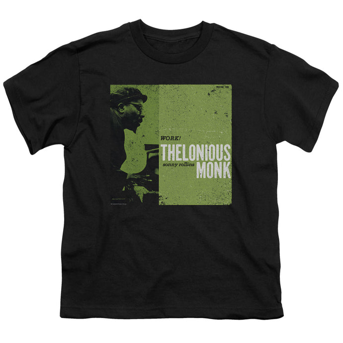 Thelonious Monk Work Kids Youth T Shirt Black