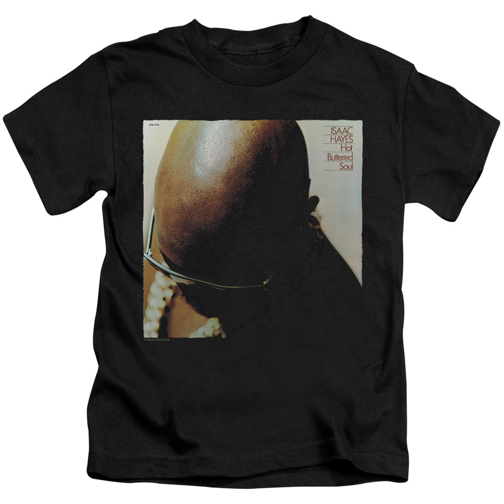 Isaac Hayes Hot Buttered Soul Juvenile Kids Youth T Shirt Black