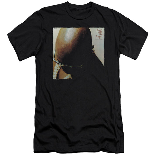 Isaac Hayes Hot Buttered Soul Premium Bella Canvas Slim Fit Mens T Shirt Black