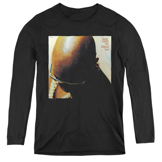 Isaac Hayes Hot Buttered Soul Womens Long Sleeve Shirt Black