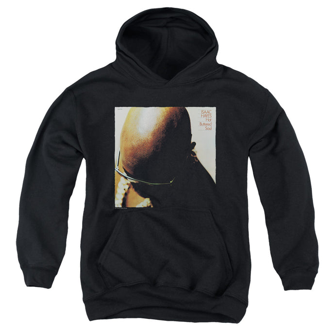 Isaac Hayes Hot Buttered Soul Kids Youth Hoodie Black