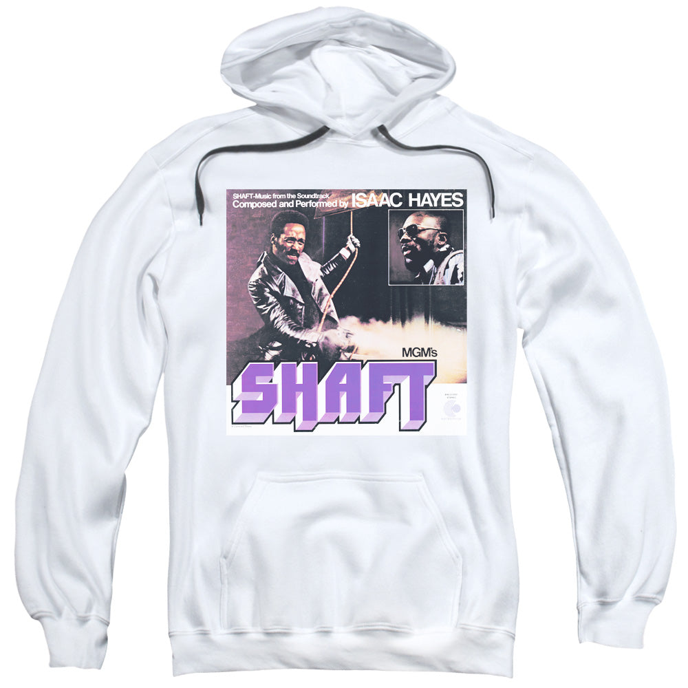 Isaac Hayes Shaft Mens Hoodie White