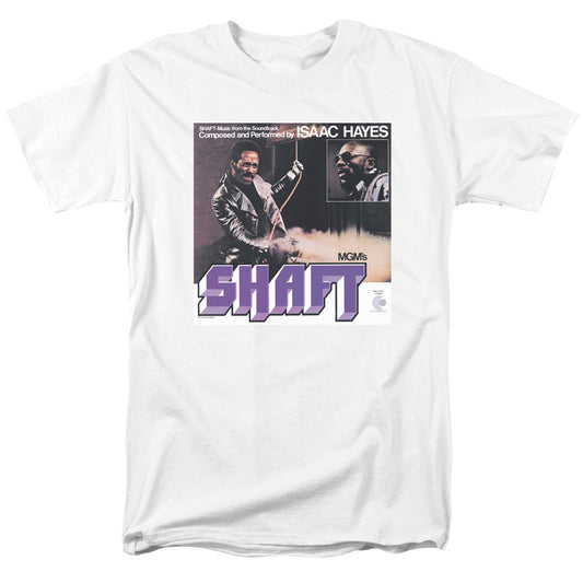 Isaac Hayes Shaft Mens T Shirt White