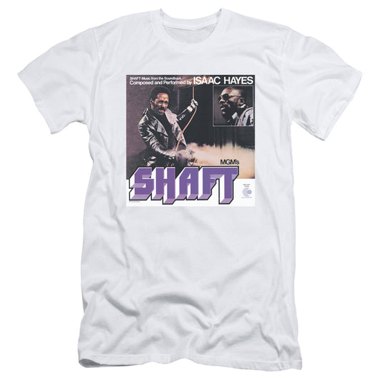 Isaac Hayes Shaft Slim Fit Mens T Shirt White