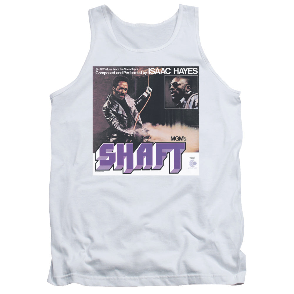 Isaac Hayes Shaft Mens Tank Top Shirt White