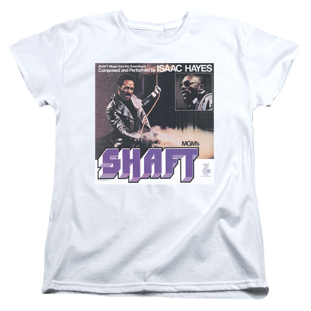 Isaac Hayes Shaft Womens T Shirt White