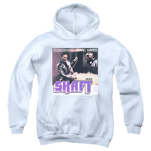 Isaac Hayes Shaft Kids Youth Hoodie White