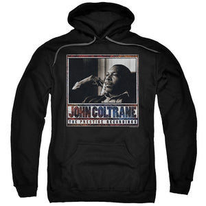 John Coltrane Prestige Recordings Mens Hoodie Black