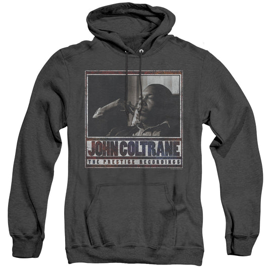 John Coltrane Prestige Recordings Heather Mens Hoodie Black